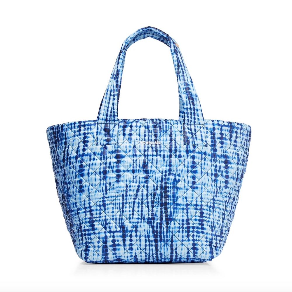 MZ Wallace Medium Metro Tote In Shibori Print NWOT with felt insert!